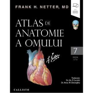 Atlas de anatomie a omului, ediția a VII-a de Frank H. Netter