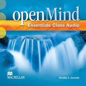 openMind Essentials Level Class Audio CDx1 de Dorothy E. Zemach