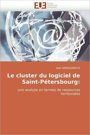 Le cluster du logiciel de Saint-Pétersbourg de Asel SAMAGANOVA