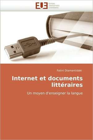 Internet et documents littéraires de Fotini Diamantidaki