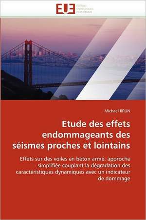 Etude des effets endommageants des séismes proches et lointains de Michael BRUN