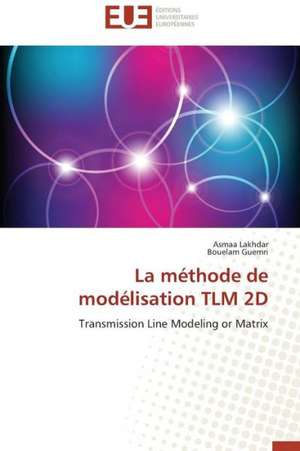 La Methode de Modelisation Tlm 2D: Entre Ideaux Et Logique Commerciale de Asmaa Lakhdar