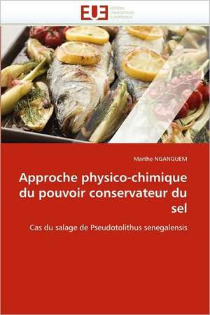 Approche Physico-Chimique Du Pouvoir Conservateur Du Sel: Auto-Financement de Soins de Sante, ''Social-Re'' de Marthe NGANGUEM