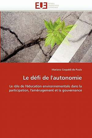 Le Defi de L'Autonomie: Auto-Financement de Soins de Sante, ''Social-Re'' de Mariana Crepaldi de Paula