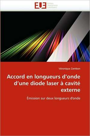 Accord En Longueurs D'Onde D'Une Diode Laser a Cavite Externe: La Realite de Couples Vivant a Domicile de Véronique Zambon