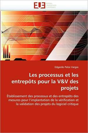 Les processus et les entrepôts pour la V&V des projets de Edgardo Palza Vargas