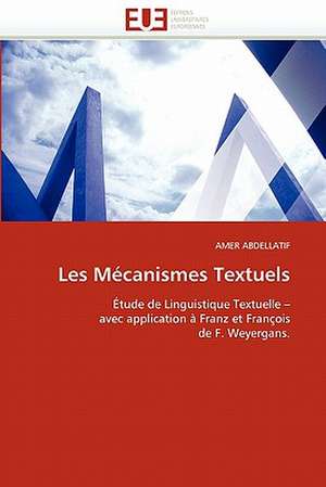 Les Mécanismes Textuels de AMER ABDELLATIF