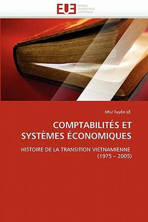 COMPTABILITÉS ET SYSTÈMES ÉCONOMIQUES de Nh¿ Tuy¿n Lê