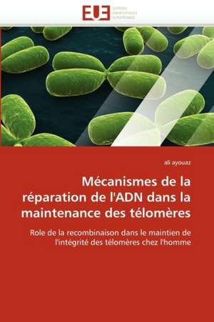 Mécanismes de la réparation de l'ADN dans la maintenance des télomères de ali ayouaz