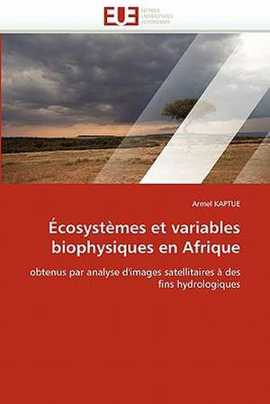 Écosystèmes et variables biophysiques en Afrique de Armel Kaptue