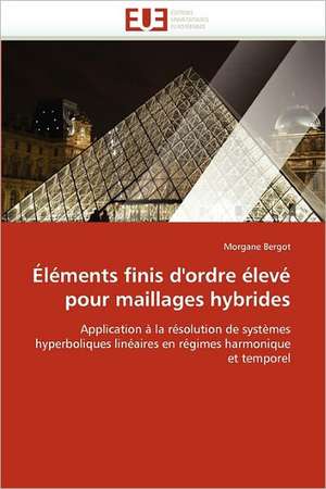 Éléments finis d''ordre élevé pour maillages hybrides de Morgane Bergot