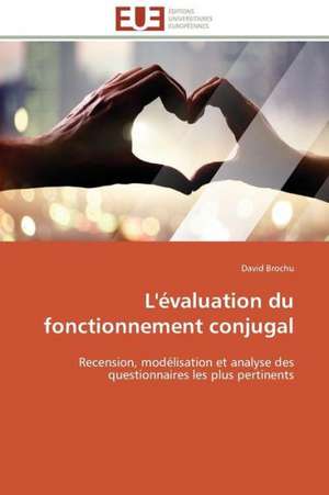 L'Evaluation Du Fonctionnement Conjugal: Cas de Amasco de David Brochu