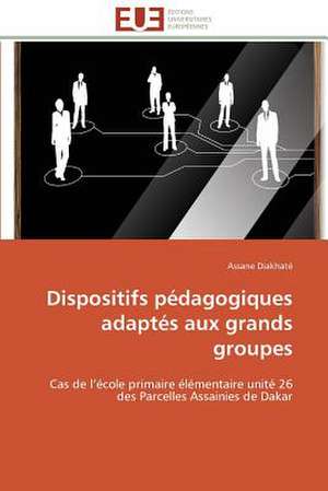 Dispositifs Pedagogiques Adaptes Aux Grands Groupes: Quels Soins Et Quel Devenir de Assane Diakhaté