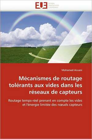 Mécanismes de routage tolérants aux vides dans les réseaux de capteurs de Mohamed Aissani