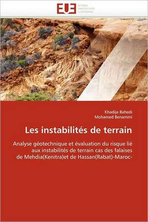 Les instabilités de terrain de Khadija Bahedi