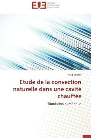 Etude de La Convection Naturelle Dans Une Cavite Chauffee: L'Application A L'e-Commerce Sportif de Nejd Khemir