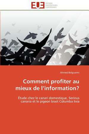 Comment Profiter Au Mieux de L Information?