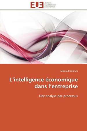 L Intelligence Economique Dans L Entreprise: Le Dispositif Tactile de Mourad Oubrich