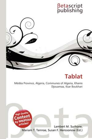 Tablat de Lambert M. Surhone