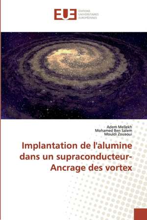 Implantation de l'alumine dans un supraconducteur-Ancrage des vortex de Adem Mellekh