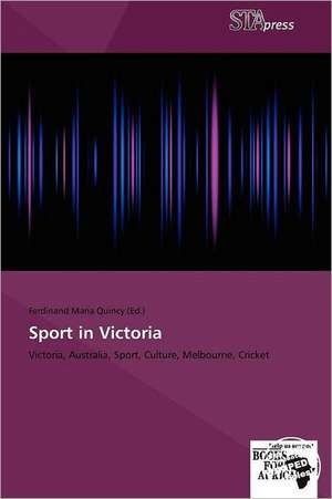 SPORT IN VICTORIA