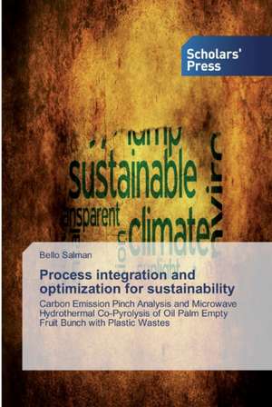 Process integration and optimization for sustainability de Bello Salman