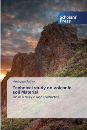 Technical study on volcanic soil Material de Nteziryayo Patrick