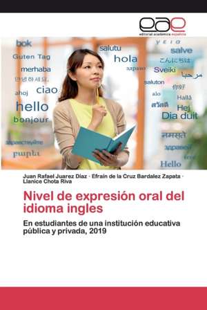 Nivel de expresión oral del idioma ingles de Juan Rafael Juarez Díaz