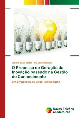 O Processo de Geração da Inovação baseado na Gestão do Conhecimento de Juliana Santi Botton