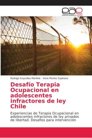 Desafío Terapia Ocupacional en adolescentes infractores de ley Chile de Rodrigo Goycolea Martinic