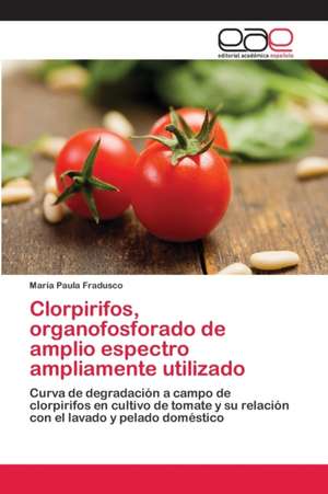 Clorpirifos, organofosforado de amplio espectro ampliamente utilizado de María Paula Fradusco