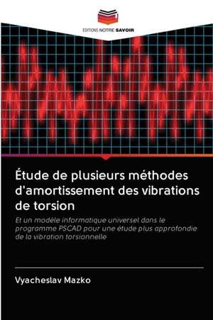 Étude de plusieurs méthodes d'amortissement des vibrations de torsion de Vyacheslav Mazko