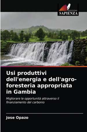 Usi produttivi dell'energia e dell'agro-foresteria appropriata in Gambia de Jose Opazo