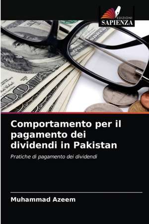 Comportamento per il pagamento dei dividendi in Pakistan de Muhammad Azeem