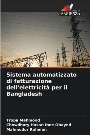 Sistema automatizzato di fatturazione dell'elettricità per il Bangladesh de Tropa Mahmood