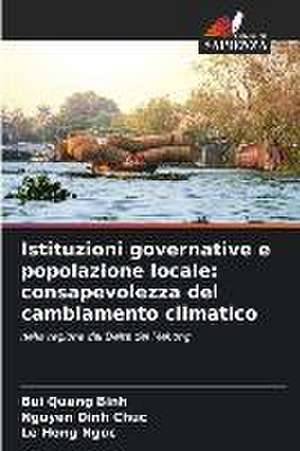 Istituzioni governative e popolazione locale: consapevolezza del cambiamento climatico de Bui Quang Binh