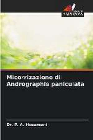 Micorrizazione di Andrographis paniculata de P. A. Hosamani