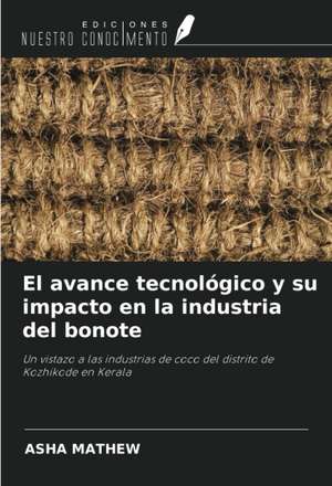 El avance tecnológico y su impacto en la industria del bonote de Asha Mathew