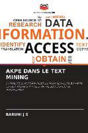 AKPE DANS LE TEXT MINING de Baruni J S