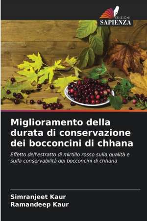 Miglioramento della durata di conservazione dei bocconcini di chhana de Simranjeet Kaur