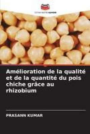 Amélioration de la qualité et de la quantité du pois chiche grâce au rhizobium de Prasann Kumar