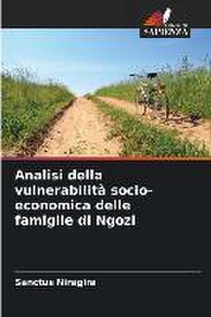 Analisi della vulnerabilità socio-economica delle famiglie di Ngozi de Sanctus Niragira