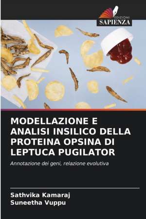 MODELLAZIONE E ANALISI INSILICO DELLA PROTEINA OPSINA DI LEPTUCA PUGILATOR de Sathvika Kamaraj