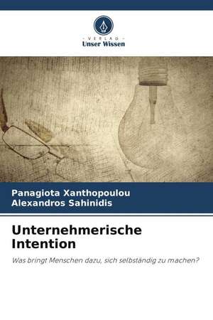 Unternehmerische Intention de Panagiota Xanthopoulou