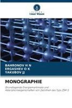 MONOGRAPHIE de Bahronov H N