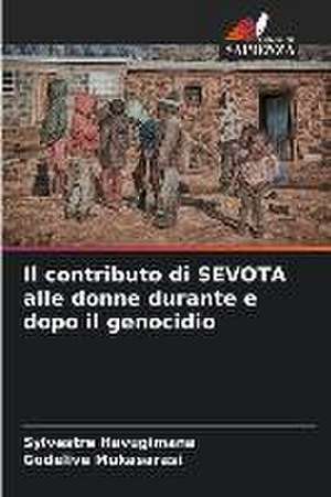 Il contributo di SEVOTA alle donne durante e dopo il genocidio de Sylvestre Havugimana