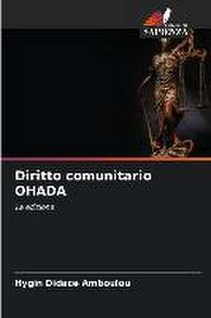 Diritto comunitario OHADA de Hygin Didace Amboulou