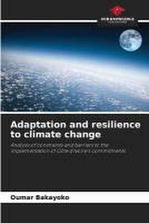 Adaptation and resilience to climate change de Oumar Bakayoko