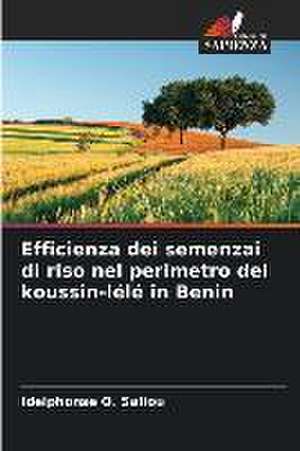 Efficienza dei semenzai di riso nel perimetro del koussin-lélé in Benin de Idelphonse O. Saliou