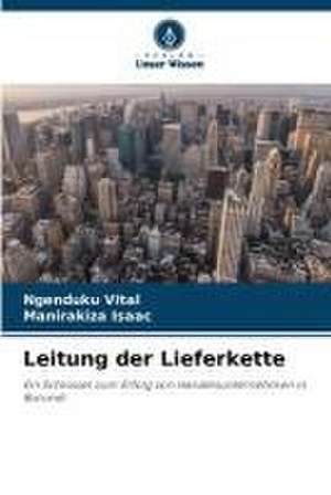 Leitung der Lieferkette de Ngenduku Vital